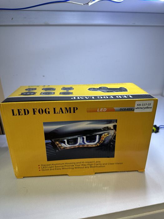 Туманки светодиодные Лада Калина,Гранта, Ларгус, Датсун