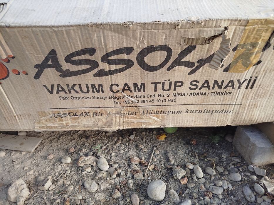 Assolar vakum cam tup sanayi Sotiladi