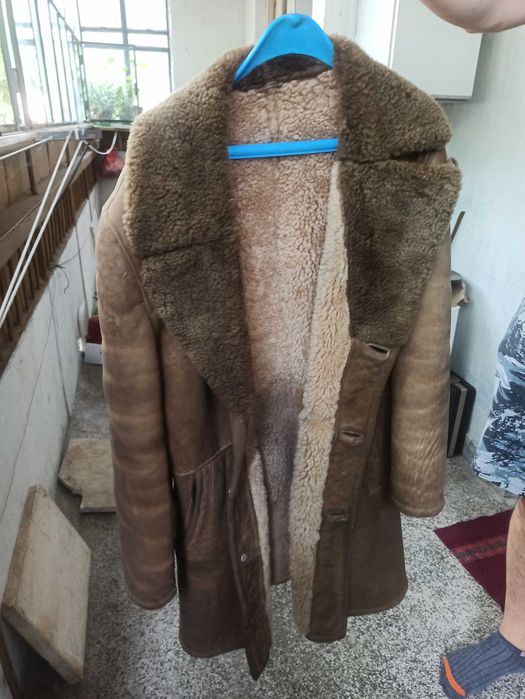 Мъжки кожух овча кожа