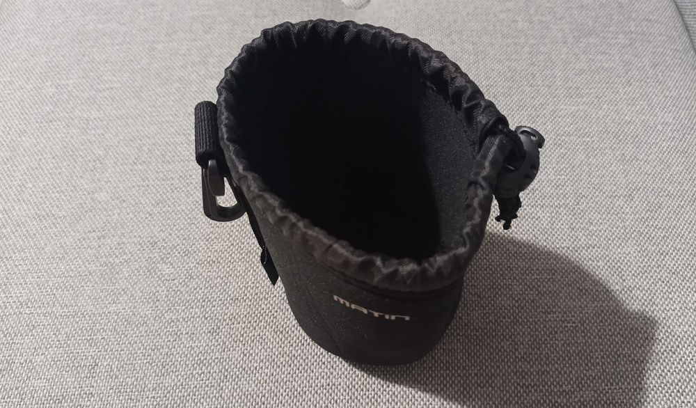 Неопренов калъф за обектив Matin размер 14 х 10см.