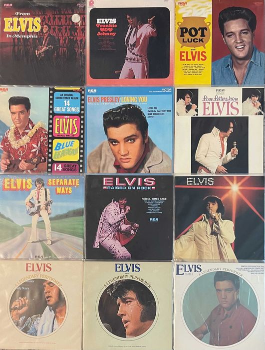 виниловые пластинки Elvis Presley