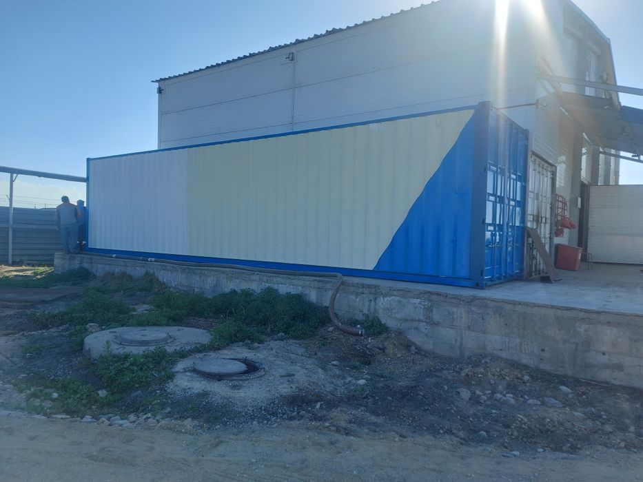 Морозильный рефконтейнер для рыбы