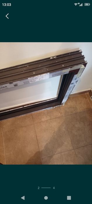 Ușa termopan interior