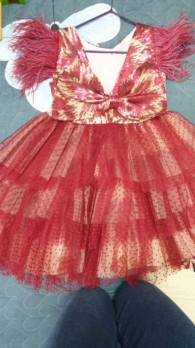 Платье шила на заказ