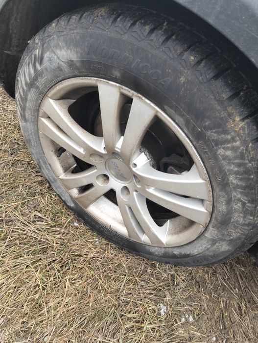 Jante/ Anvelope iarna Vag 5x112 r16, golf 6, skoda , audi a3 , Passat