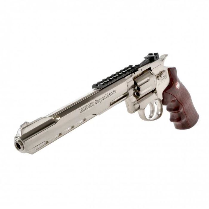 Revolver 4 Joules Ruger Superhawk 8" cal 6mm crom ASG Danemarca airsof
