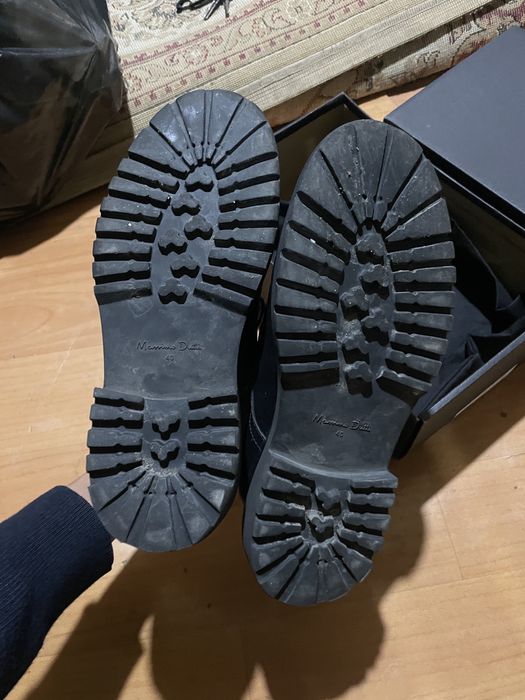 Кожаные туфли MassimoDutti