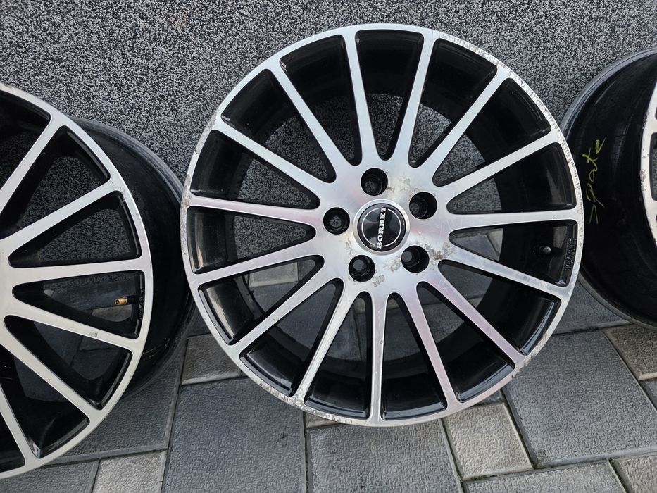 Jante aliaj bicolor/diamondcut,  R17, 5x108