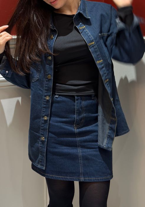 Двойка джинсовая