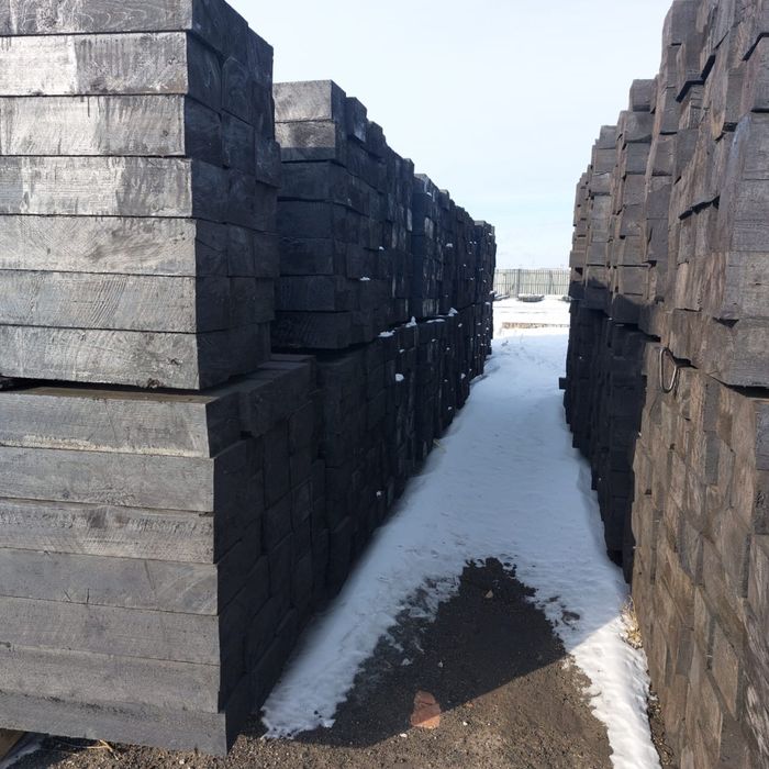 Продам шпалы пропитанные новые