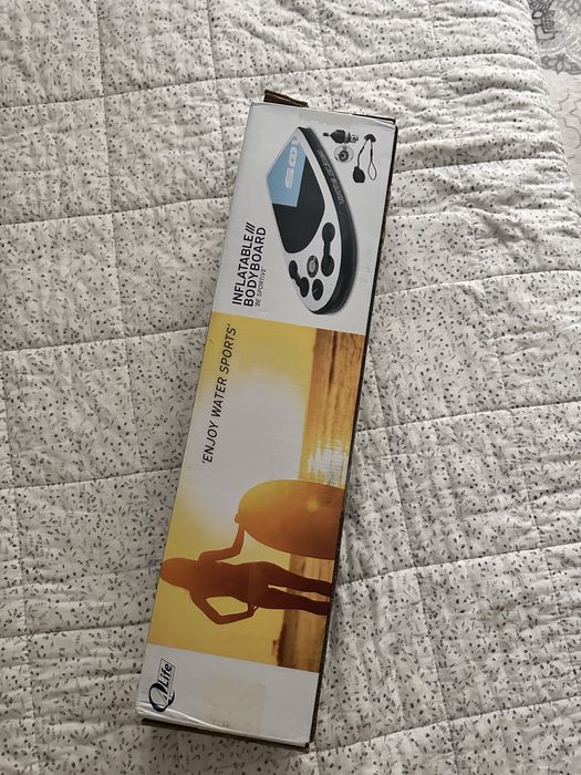 Надуваем бодиборд Q4Life дъска за сърф плувен сал