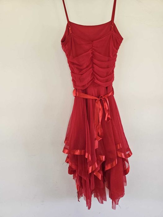 Официална Червена рокля