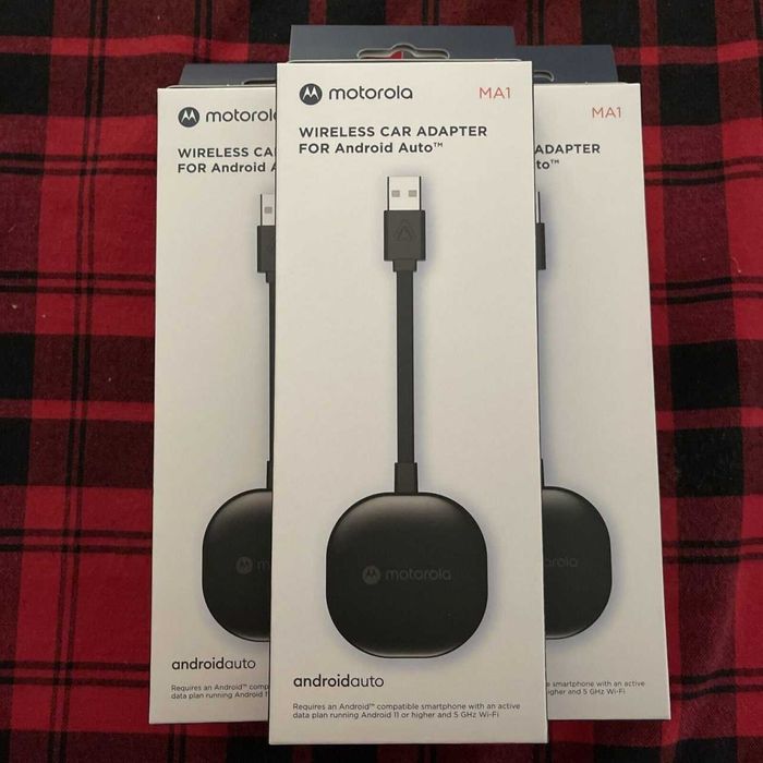 MOTOROLA Android auto новый запечатанный беспроводной адаптер из США