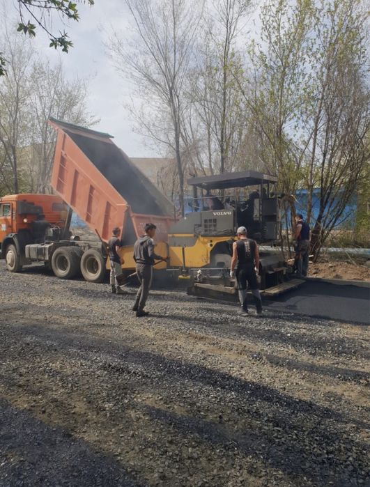 Асфальтирование благоустройства асфальт укладка