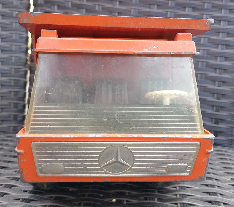 Jucarie metal camion IDEAL BULL vintage mare 25/10 cm toy colectionari