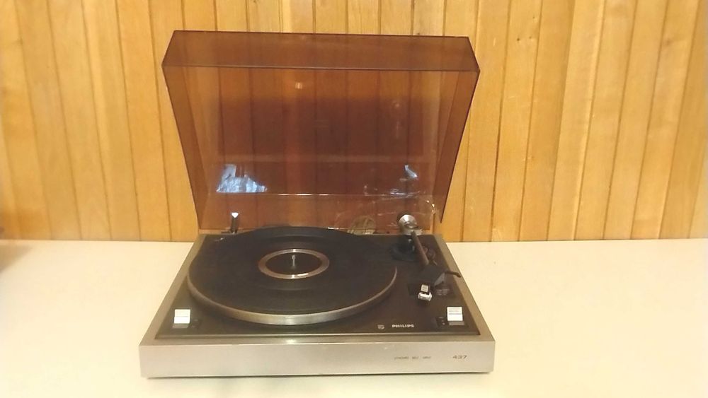 pickup Philips 437 pt discuri vinil