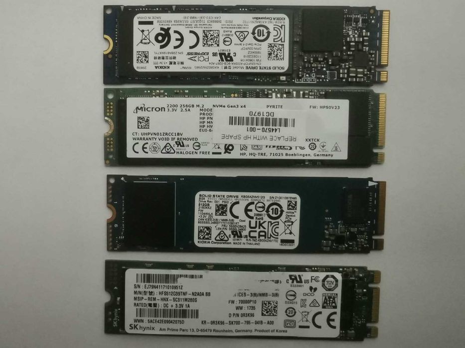 vand SSD MICRON 256Gb M2 nvme