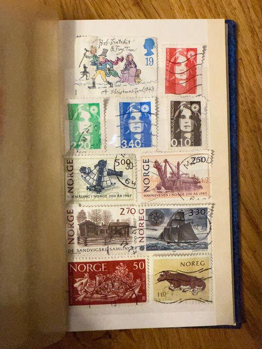 Colecție de timbre poștale norvegiene | 1930–1980