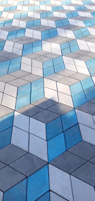 Укладка брусчатки