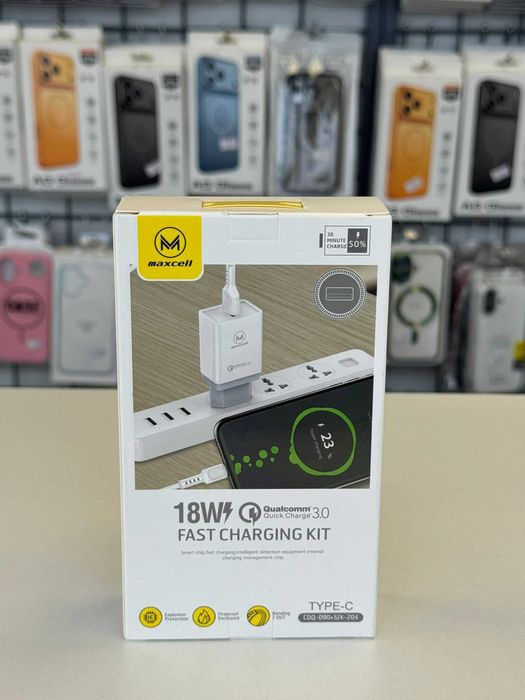 Incarcator cu cablu USB A- USB C, 18W
