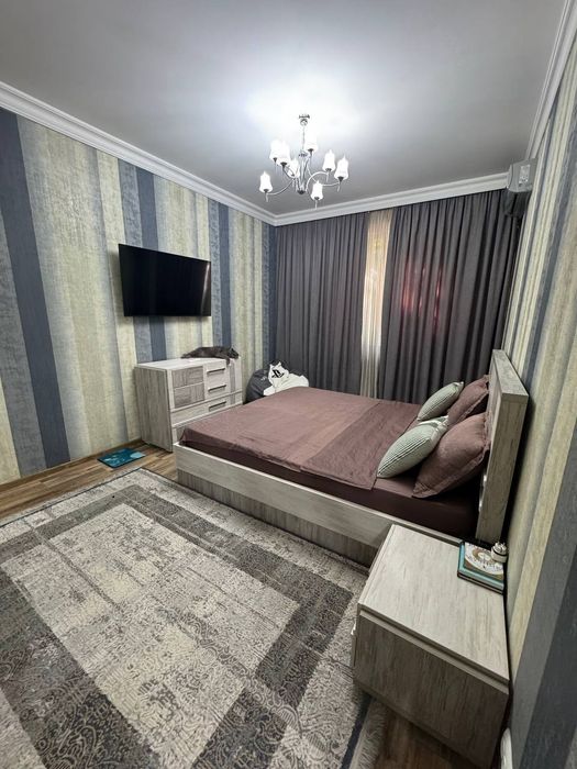 Продаётся Чиланзар 2 3/3/4 Евро ремонт.
