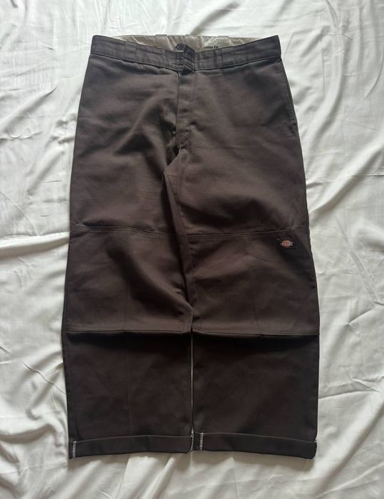 Dickies double knee коричневые