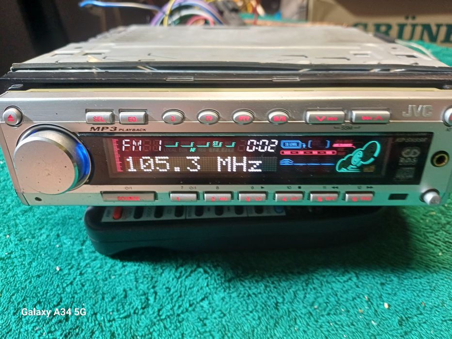Cd player m3 auto  jvc kd sh99r oldschool