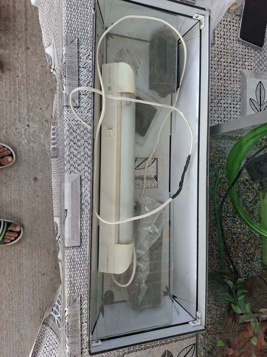 Acvariu pești echipat 60 litri