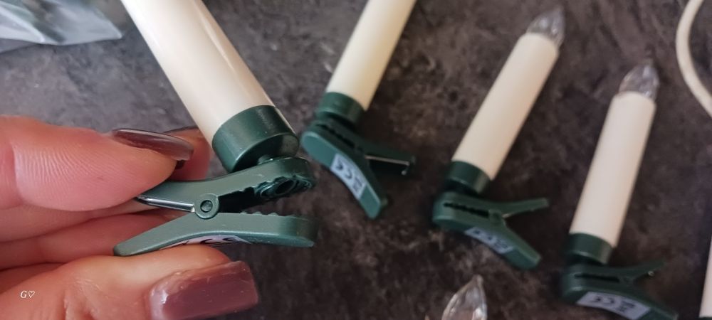 Коледни свещички