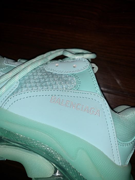 Balenciaga Triple S Lace-Up Chunky Sneakers