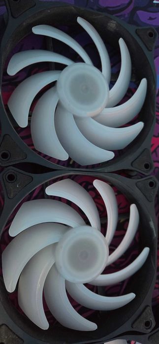Set 6 ventilatoare PC – 4x RGB Molex + 2x MSI 3-Pin
