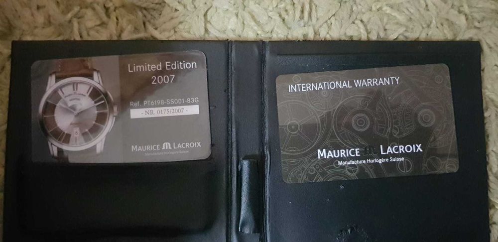 Ceas automatic Maurice Lacroix PT6198-SS001-83G