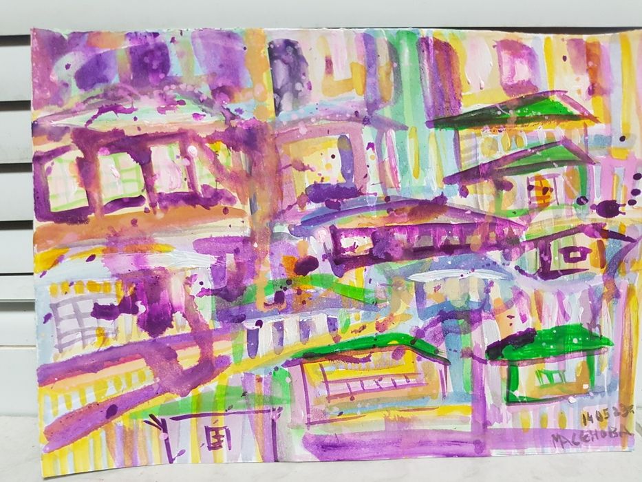 Акварели  акварели с качествени бои