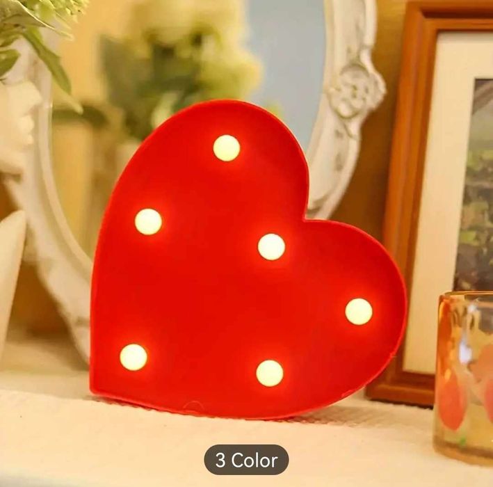 Декорация "Светещо сърце"