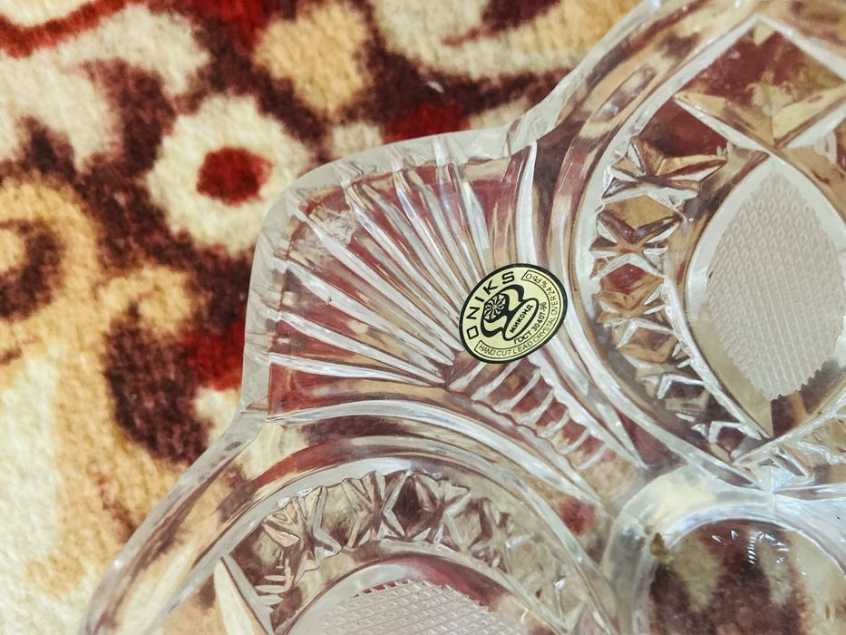 Посуда-рюмки советские из стекла,хрусталь,поднос блюдо