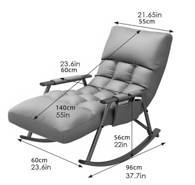 Кресло-качалка для дома kr2