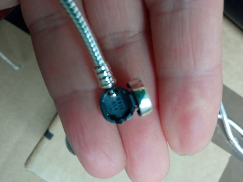 Charm inima mobila,albastra,talismane case,copii,brățară Pandora  ,17-