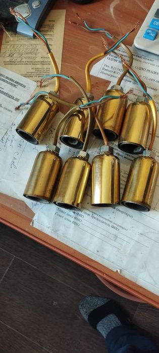 Запчасти для чешской люстры.