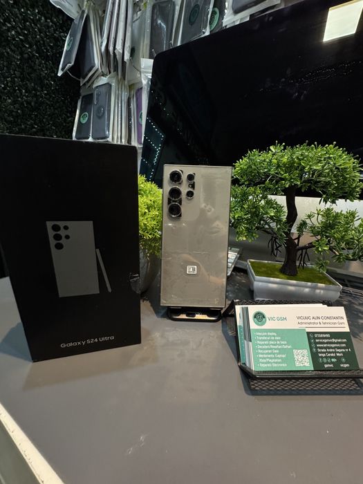 Magazin Vindem Samsung S24 Ultra 5G 512 GB Nou Natural Titan