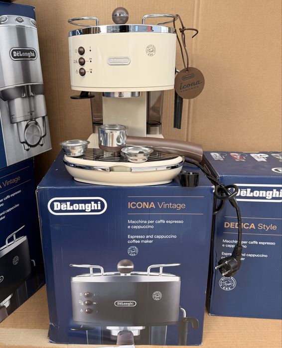 машина за кафе експресо на DeLonghi ICONA Vintage