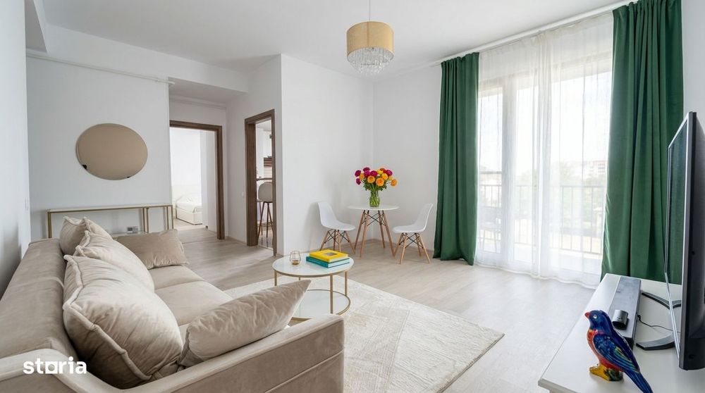 Apartament 2 camere 49mp | Otopeni Luxor | Mobilat | Parcare — fotografia 1