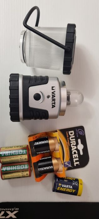 Felinar lanterna Varta LED lumina 360 grade stare perfecta