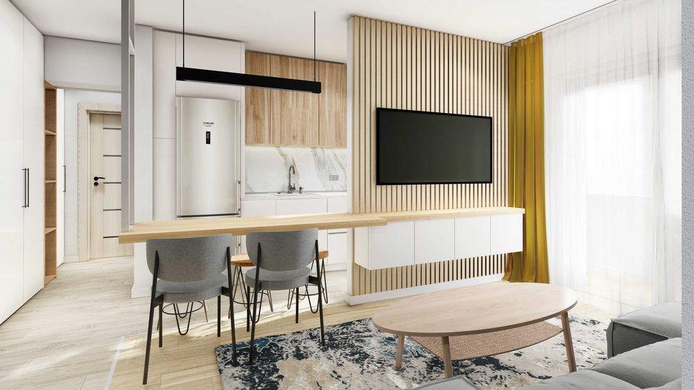 Ap 2 camere 40mp | Finalizat | Comision zero | Eroilor Residence