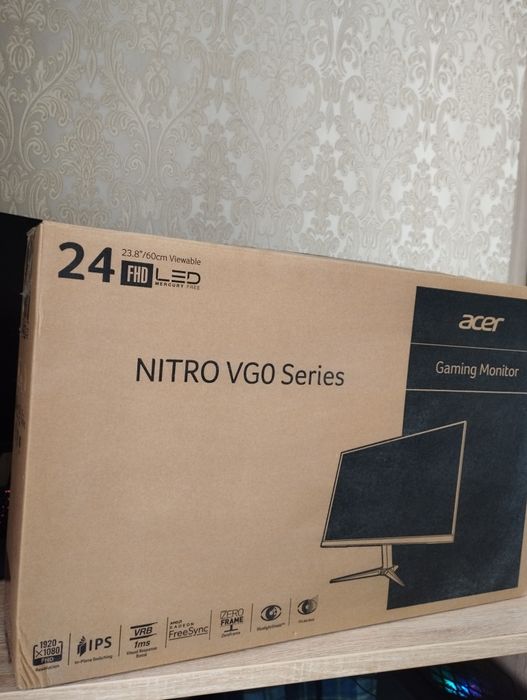 Монитор Aser 24 75Ghz VG240Y.