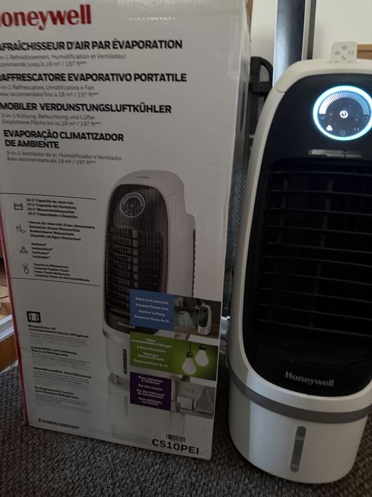 ,, aer conditionat” Racitor de aer evaporativ Honeyweel garantie iulie 2027