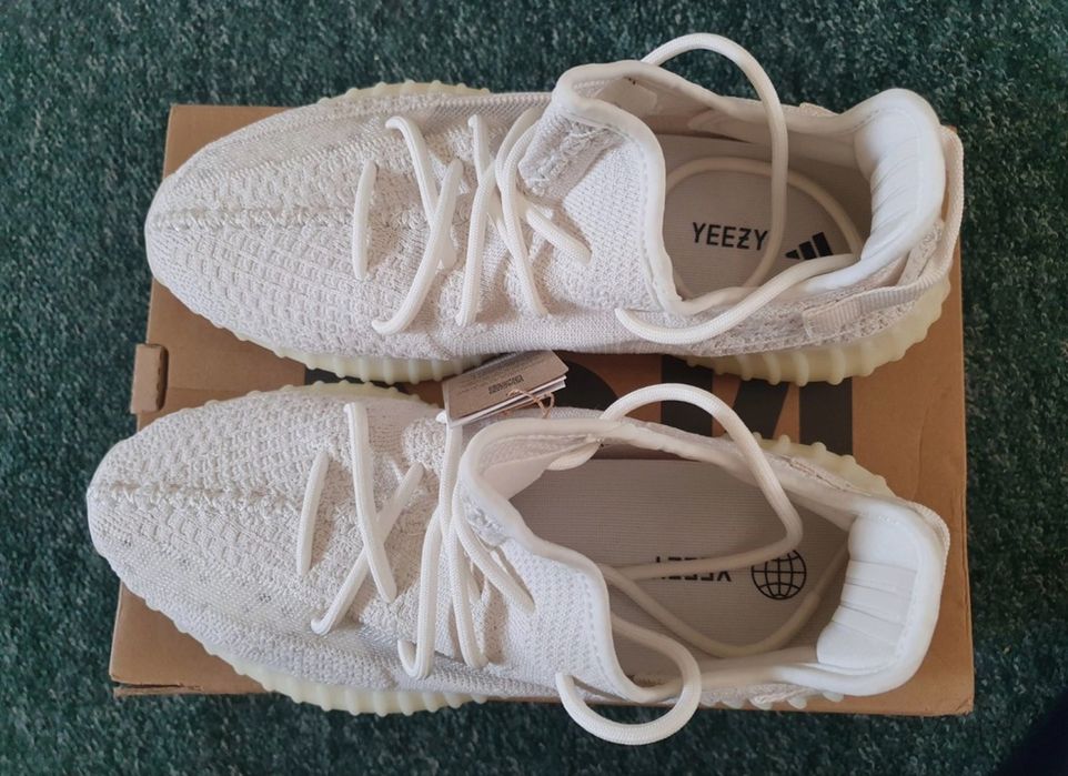 **NOU** Yeezy 350 Boost V2 Bone White PREMIUM •Verificare colet•
