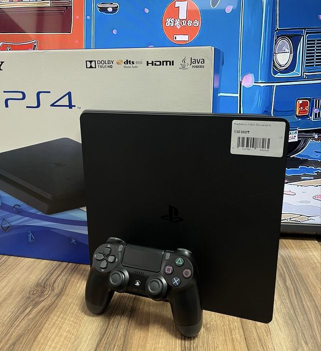 Прошитая Sony PlayStation 4 Slim с играми