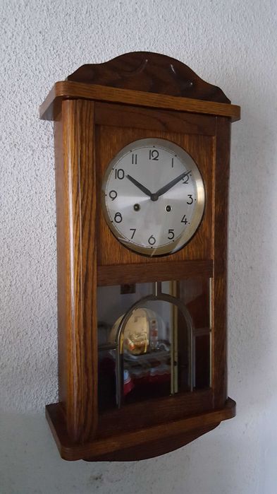 Ceas pendul regulator FRANZ HERMLE pendula,german,an 1985,cu acte