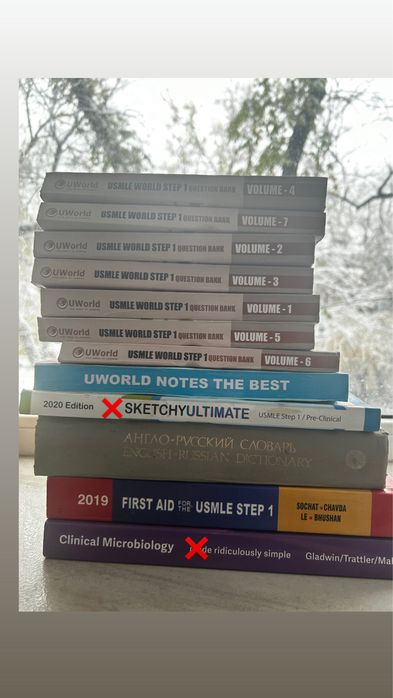 USMLE медицинские книги