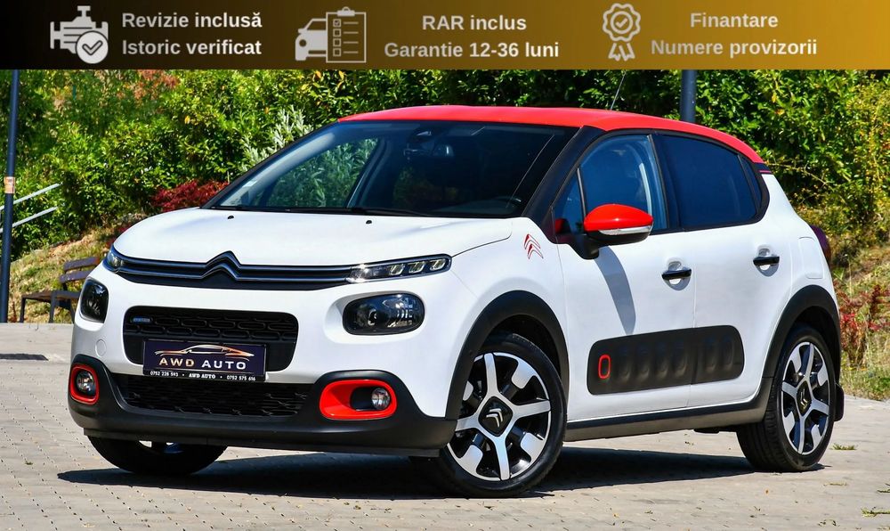 Citroën C3 Shine Edition I 1.2 Benzina I GARANTIE I RATE I RAR I Revizie